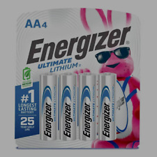 Energizer Ultimate Lithium AA Batteries (4 Pack), Double A Batteries picture