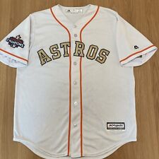 Houston Astros 2017 World Series Gold Rush Ring Ceremony 2018 Cool Base Jersey picture