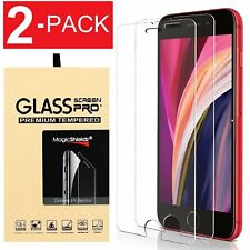 2-Pack Tempered GLASS Screen Protector For iPhone SE 2020 picture