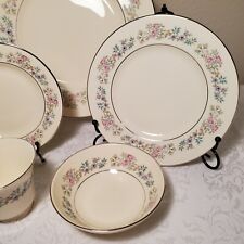 Vintage Minton Summer Song - 5 piece Dinnerware Set - Great Condition.  picture