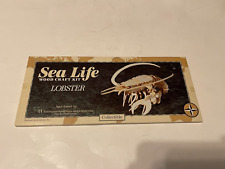 sea life wood craft kit-lobster-walmer enterprises-alexandria virginia unused picture