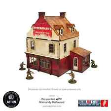 Pre-Painted WW2 Normandy Restaurant Terrain Bolt Action Warlord Games picture