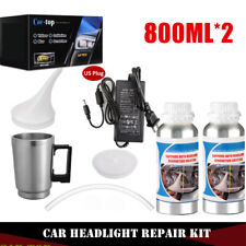 2X 800ML Car Truck Headlight Lens Restoration System Heating Atomized Cup Repair picture