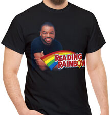 Reading Rainbow Levar Burton Retro T-Shirt Men's T Shirt Tee Cotton S M L XL picture