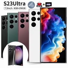Unlocked S23 Ultra 5G Smartphone 8GB+256GB Android 13 Mobile Phones+Stylus picture
