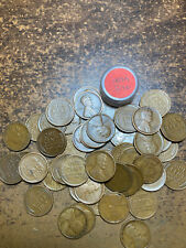 1917-S LINCOLN WHEAT CENT PENNY ROLL, 