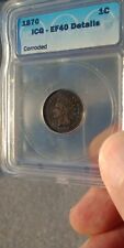 See da VIDEO  1870 Indian Head Graded by ICG EF40 DETAILS - U gonna B HAPPY picture
