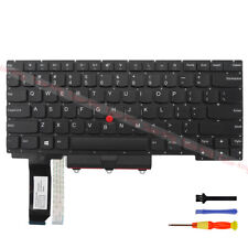 Black Non-Backlit Keyboard for Lenovo Thinkpad E14/R14/S3 Gen2 Gen3 (US Layout) picture