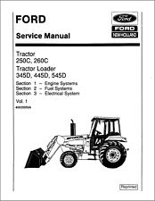345 445 545 TRACTOR FACTORY SERVICE REPAIR MANUAL  Ford 345D 445D 545D  picture