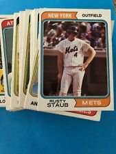 1974 Topps Baseball Cards - Complete Your Sets you pick 25  - update 04/02/2024 picture