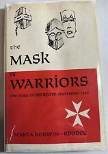 Vintage The Mask of Warriors 1964 appears signed by Author Mart Korwin-Rhodes picture