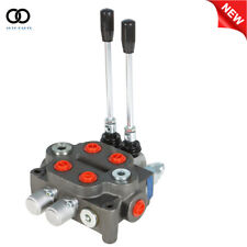 2 Spool 25GPM Hydraulic Monoblock Directional Control Valve Tractor Loader picture