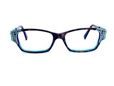 New Jean Lafont Brown Mint Tortoise Rectangular Glasses Nirvana 4010 53 16 126 picture