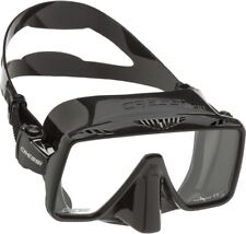 Used Cressi SF1 Squared Frameless Dive Mask - Black picture