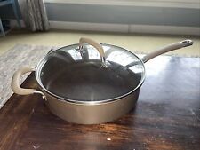 Circulon Premier Professional 5QT Anodized Frying Pan 3” Deep with lid picture