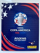 Panini Copa America 2024 HARD COVER Album and 2 Sticker Boxes (100 packets) - US picture