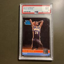 Paul George 2010-11 Panini Donruss RC #237 Rated Rookie MINT PSA 9 picture