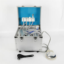 Portable Dental Delivery Unit: Rolling Box With 4 Holes  Air Compressor Suction picture