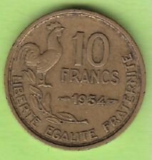 nsw-leipzig France 10 francs 1954 rare very nice picture