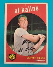 1959 Topps #360 Al Kaline Detroit Tigers BASEBALL Card A8 picture