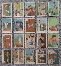 20 1959 Fleer Ted Williams Cards, 1/4 Complete Set, With Babe Ruth, Jimmie Foxx picture