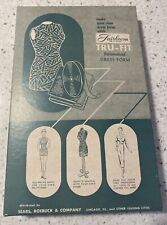 Rare - Fairloom TRU FIT Make Your Own Personalized Dress Form Mannequin Sears picture