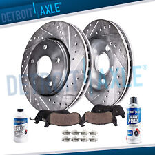 Front Drilled Brake Rotors and Ceramic Pads for Mitsubishi Eclipse Brake Rotor picture