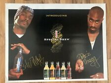 Title: 2Pac Snoop Dogg Special Brew ‘90’s poster *RARE* Death Row gangsta Party  picture