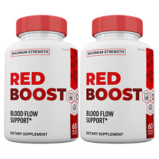 Red Boost Blood Flow Support Pills, RedBoost Capsules for Men and Women (2 Pack) picture