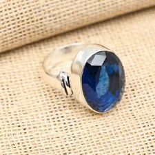 Unique Blue Sapphire Ring Handmade 925 Sterling Silver Gift Ring All Size KS5127 picture