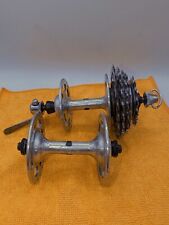 Vintage Campagnolo Record High Flange Hubset 36h 5-Speed W/ Freewheel Read Desc. picture