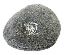 Vtg St Andrews Scotland Old Course Kangol 100% Virgin Wool Hat Cap Gray Made UK picture