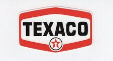Texaco Gasoline Vinyl Decal Window Laptop hard hat up to 14
