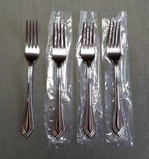 NEW 4- Lenox BARTLETT Stainless Steel Dinner Forks Set of 4 New picture