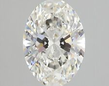 Lab-Created Diamond 2.33 Ct Oval G VVS2 Quality Excellent Cut IGI Certified picture