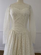 Vintage 1950s Lace Wedding Dress By Mr. Walter’s Chicago picture