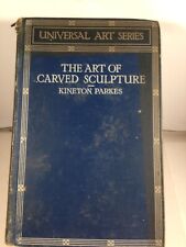 Vintage 1931 Hardcover The Art of Carved Sculpture by Kineton Parkes Vol 1 picture