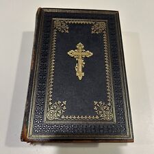 Late 1800s Early 1900s Rare Vintage German Bible Martin Luther Edition Die Bibel picture