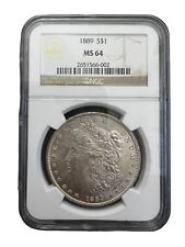 1889 S$1 Morgan Dollar NGC Graded MS64 - Philadelphia Mint picture