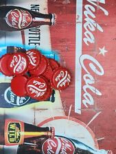 Nuka Cola Bottlecaps (handmade) - real metal, red, 1