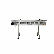 NEW GLOBALTEK™ 6’ x 4.5” S/S Conveyor with EZ-Bracket Assembly and Welded Legs picture