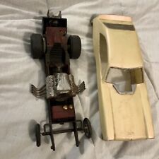Vintage Cox Funny Car Plastic & Metal Dragster Goodyear Gas Powered Pinto 1/12 picture