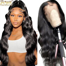 12A Body Wave Lace Front Wigs Human Hair Pre Plucked 13x4 Lace Frontal Wigs Remy picture
