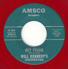 ♫WILL KENNEDY'S ORCHESTRA Hey Pedro/El Storekeeper AMSCO 8005 POP 45RPM♫ picture
