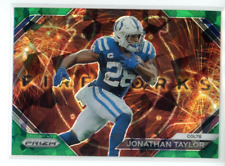 JONATHAN TAYLOR 2023 Panini Prizm Green Cracked Ice Fireworks Colts #F-16 picture