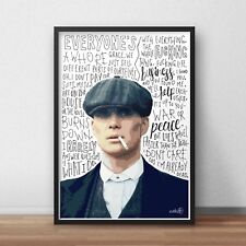 Thomas Shelby Poster / Print / Wall Art A4 A3 A2 A1 / The Peaky Blinders / Tommy picture
