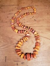 PRICE REDUCED Vintage Chunk Butterscotch Baltic Amber Long Necklace picture