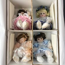 4 Marie Osmond Tiny Tots Dolls Lot W/Box Olive May & Friends Alexis Ashley Marie picture