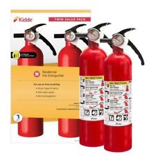 2 pack fire extinguisher dry chemical powder home office shop safety 1-a:10-b:c picture