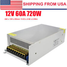AC 110V/220V to DC 12V 60A 720W Universal Regulated Switching Power Supply Adapt picture